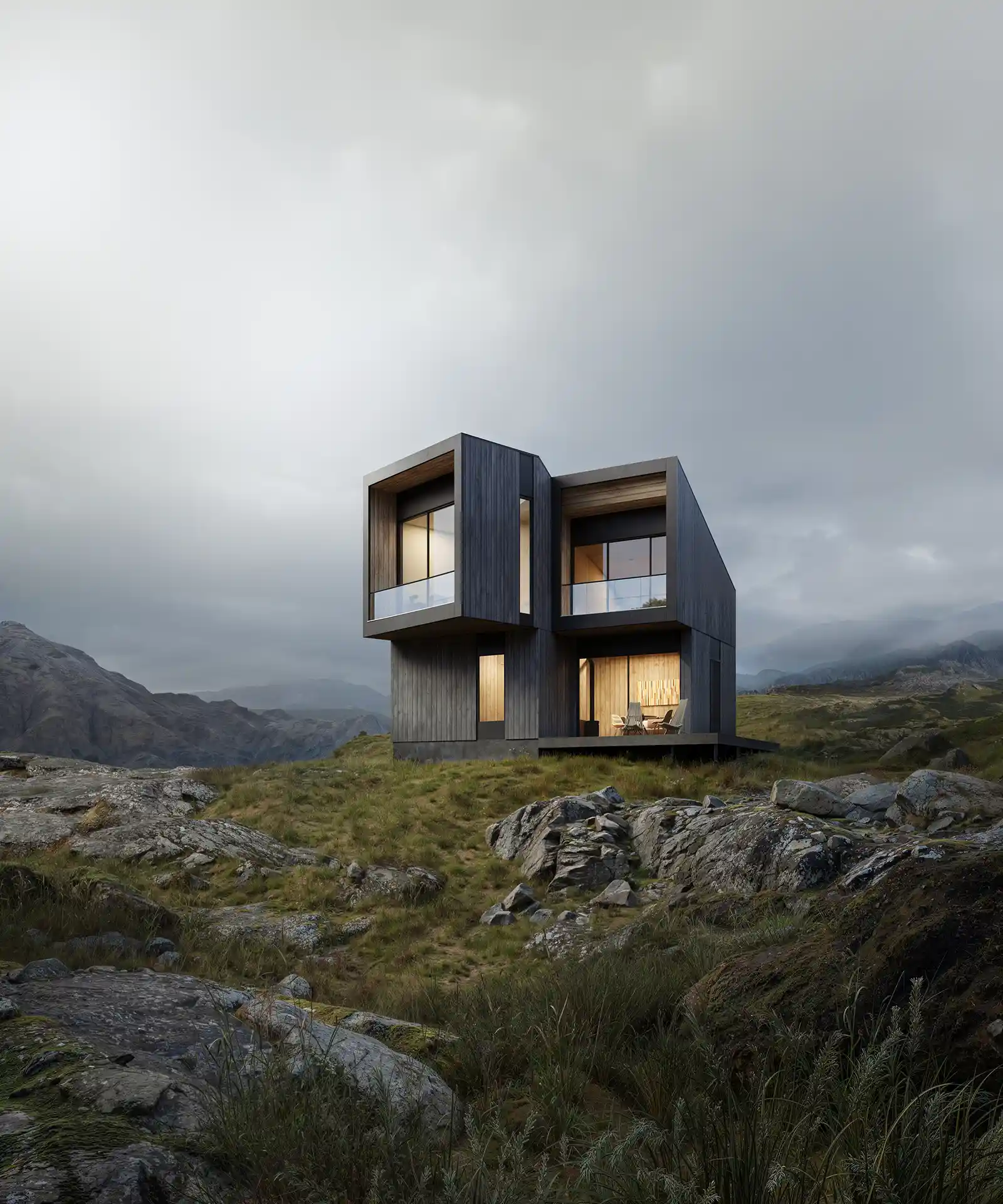 Photorealistic 3D architectural render